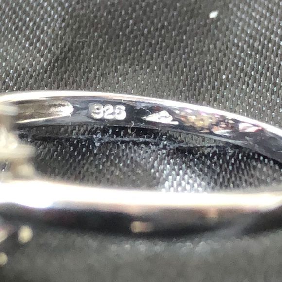 Sterling Silver Amethyst, Garnet, Peridot, Citrine Vintage Gemstone Ring Sz 10 - Picture 15 of 17